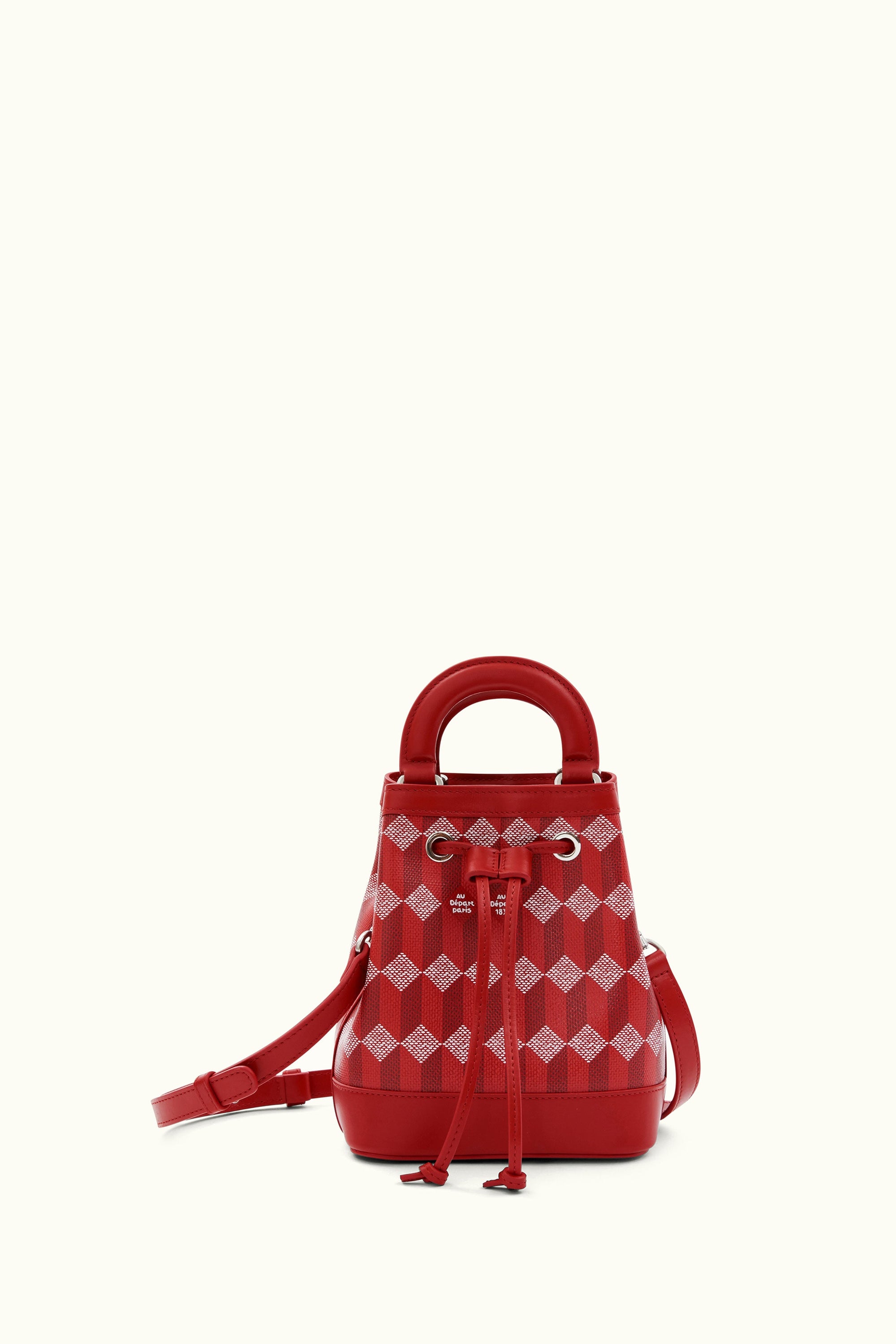 La Petite Dauphine Coated Canvas Red