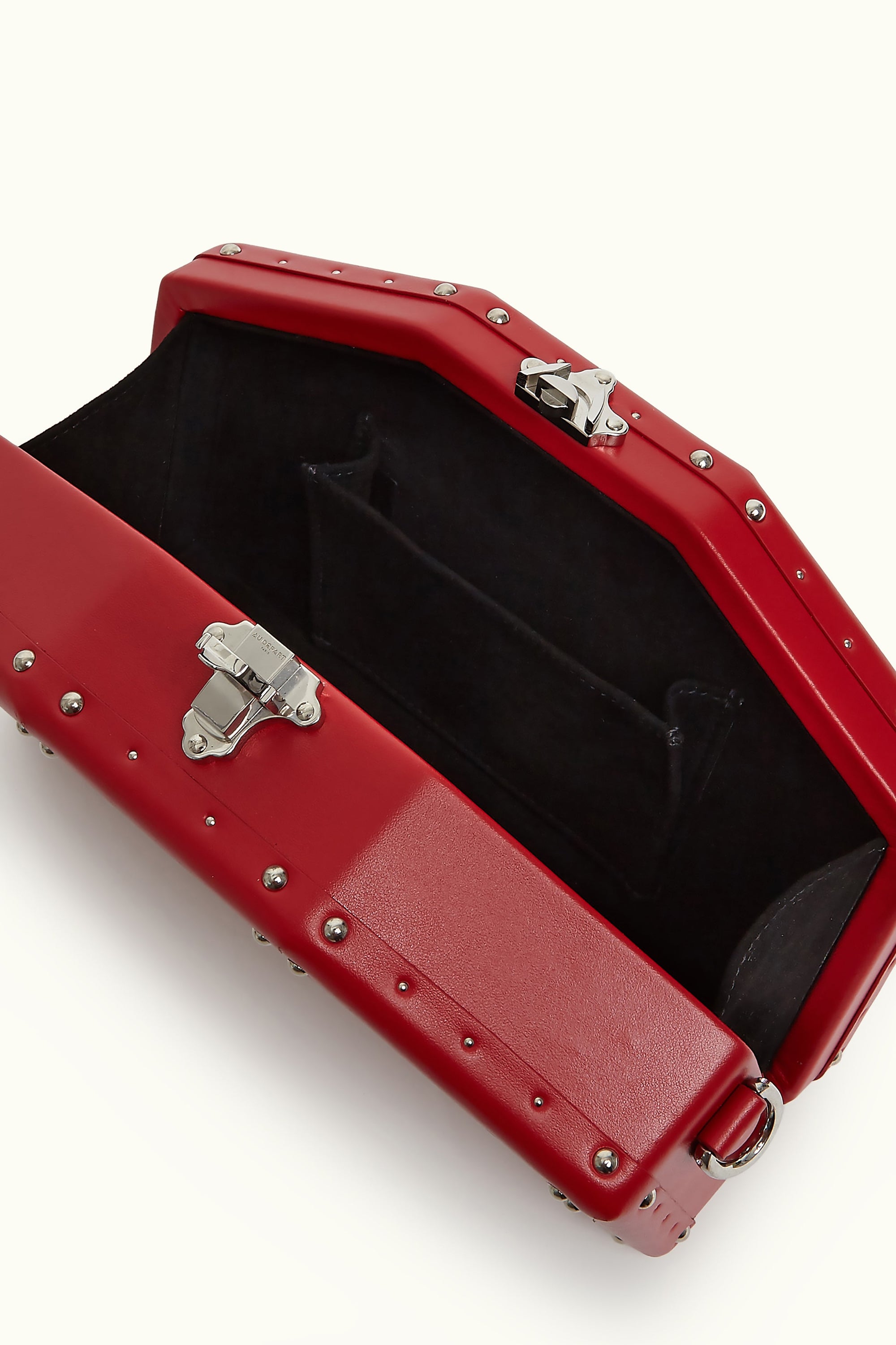 Le Nano Trunk Hexagon Coated Canvas Red