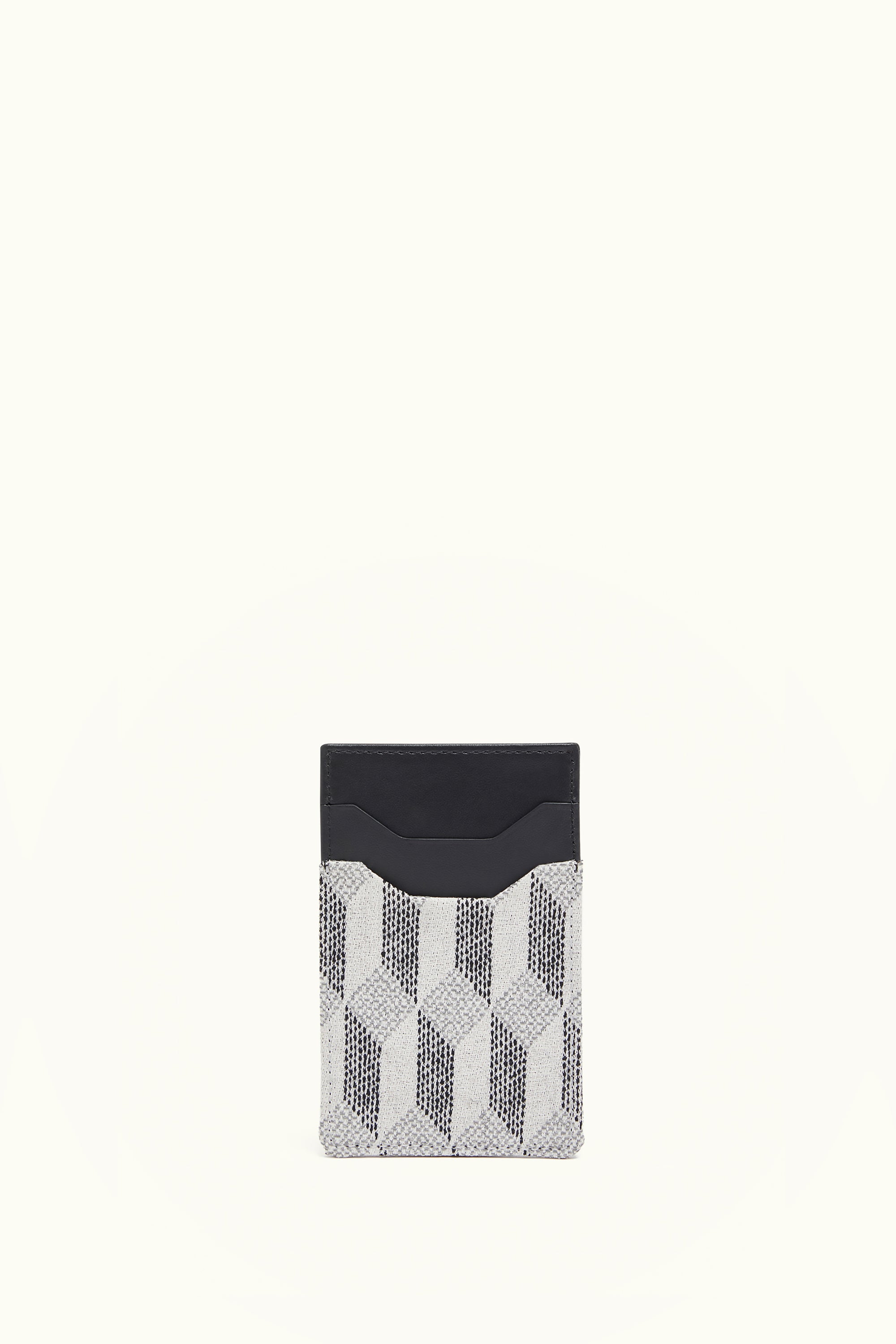 Le Porte-Cartes Vertical Reflective Jacquard