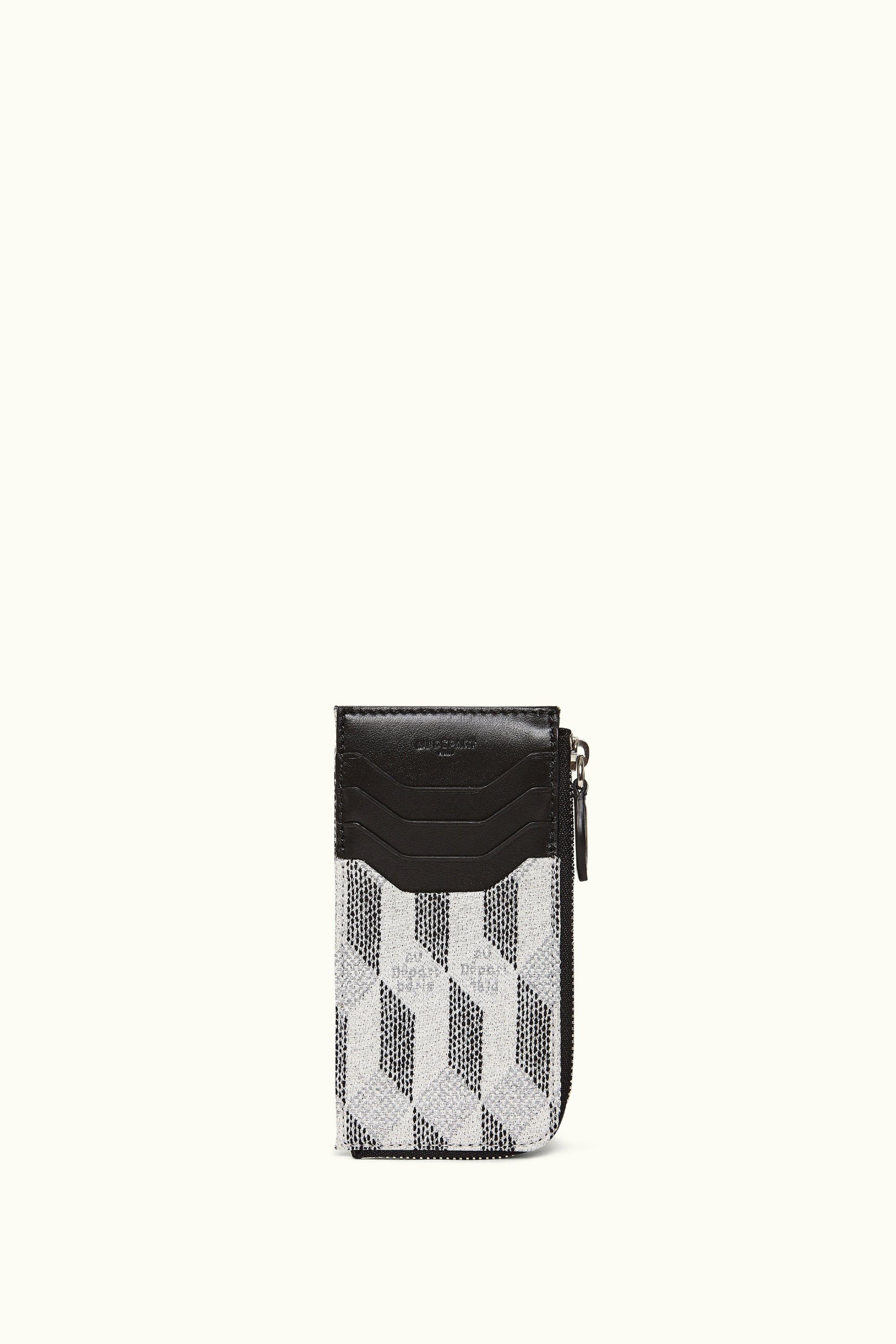 Le Porte-Cartes - Fermeture a Glissiere Reflective Jacquard