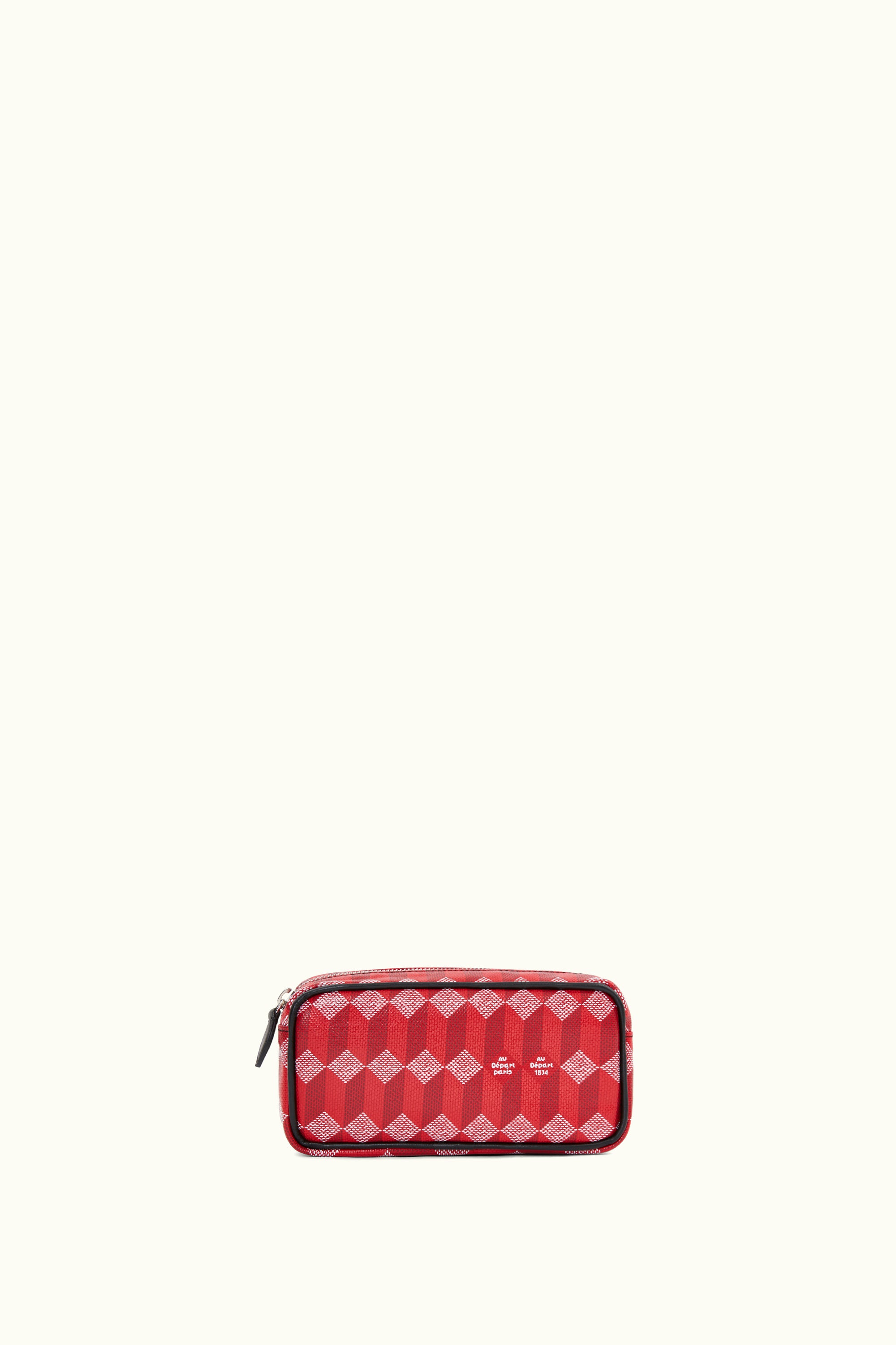 La Pochette Pour Câbles Coated Canvas Red