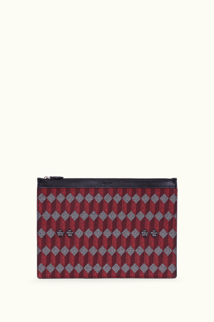 Reflective Jacquard / Rouge